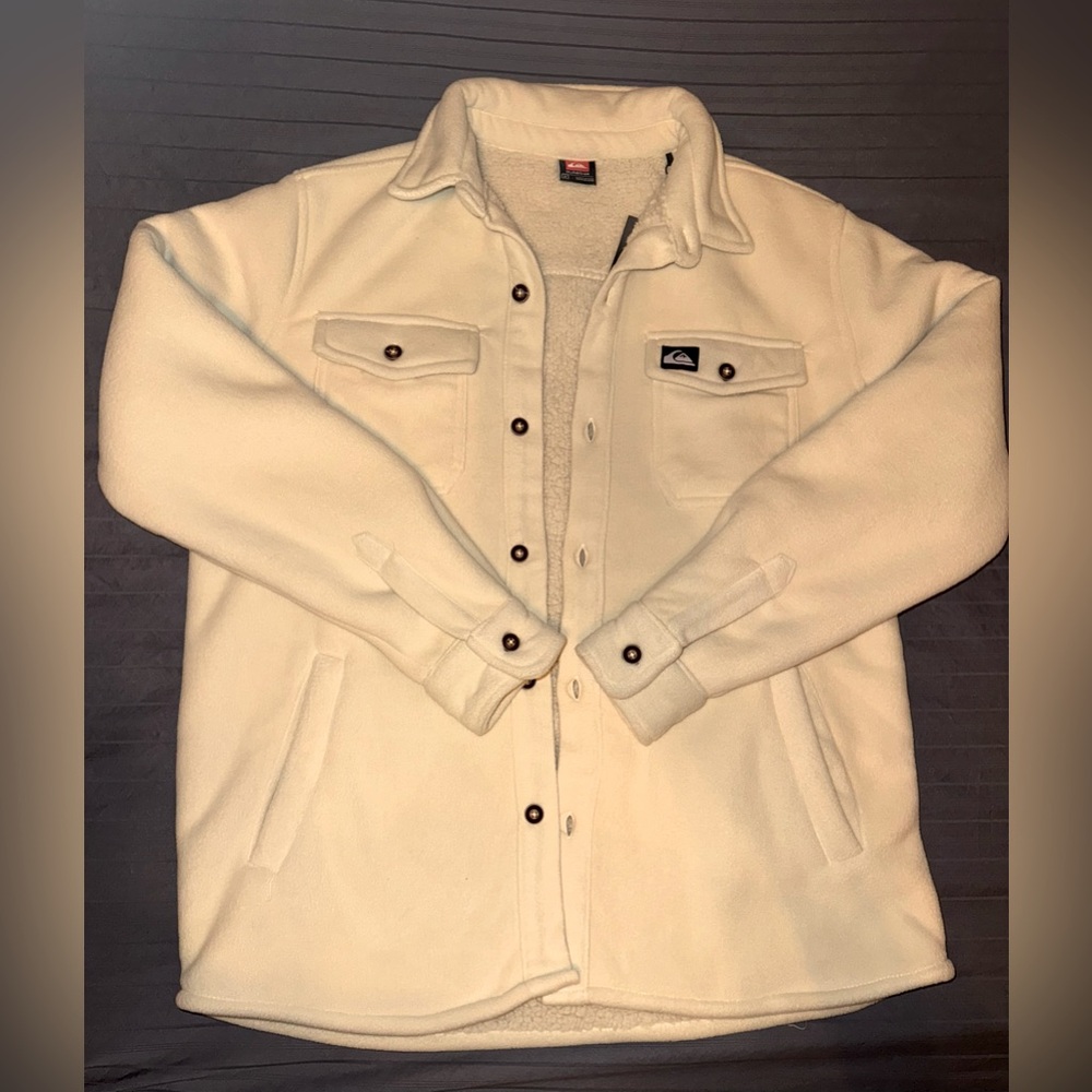 Quicksilver fleece shirt/shaker BRAND NEW WITH TAGS